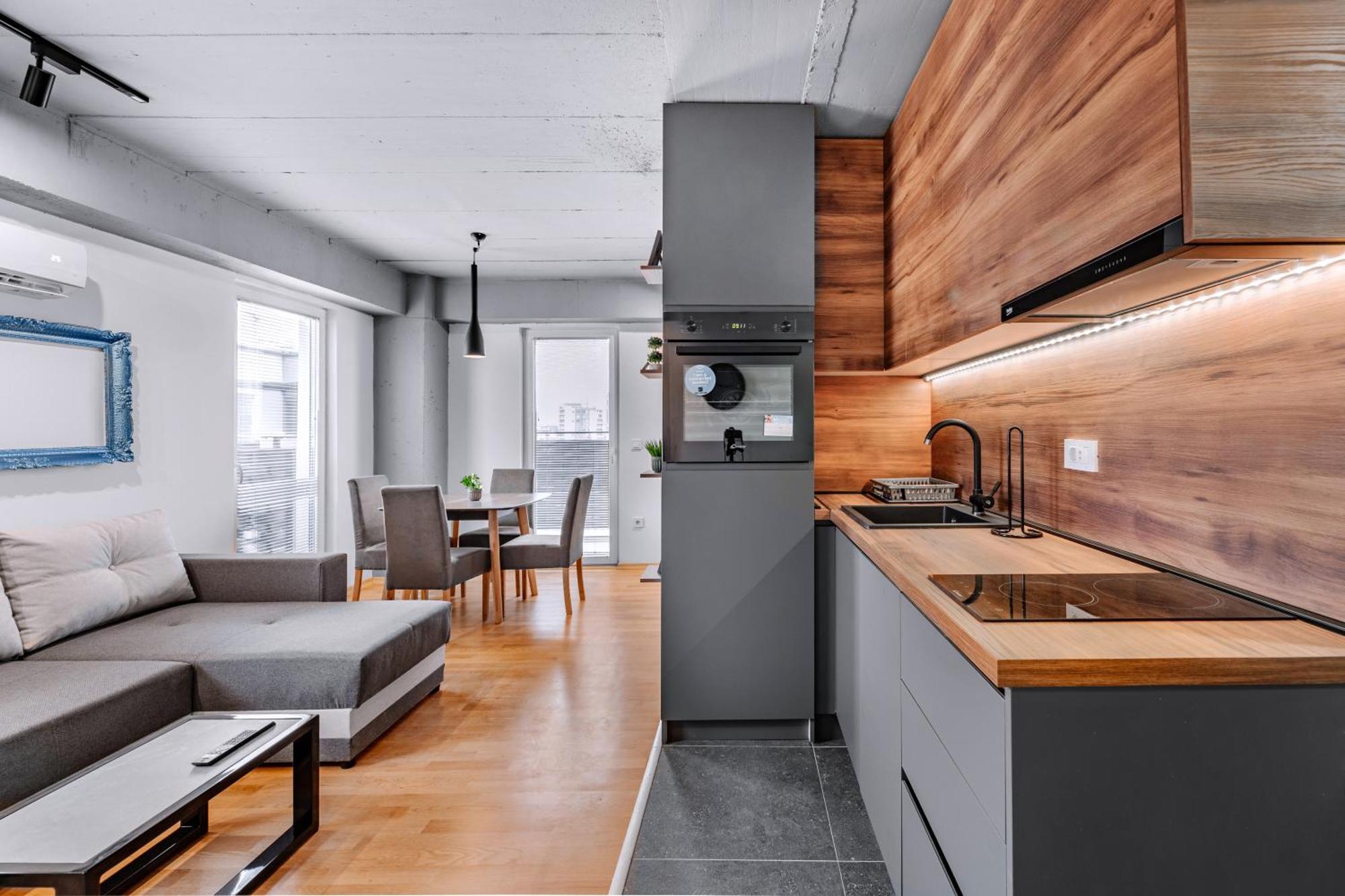 Luxury Apartment Iva VI Skopje Eksteriør bilde
