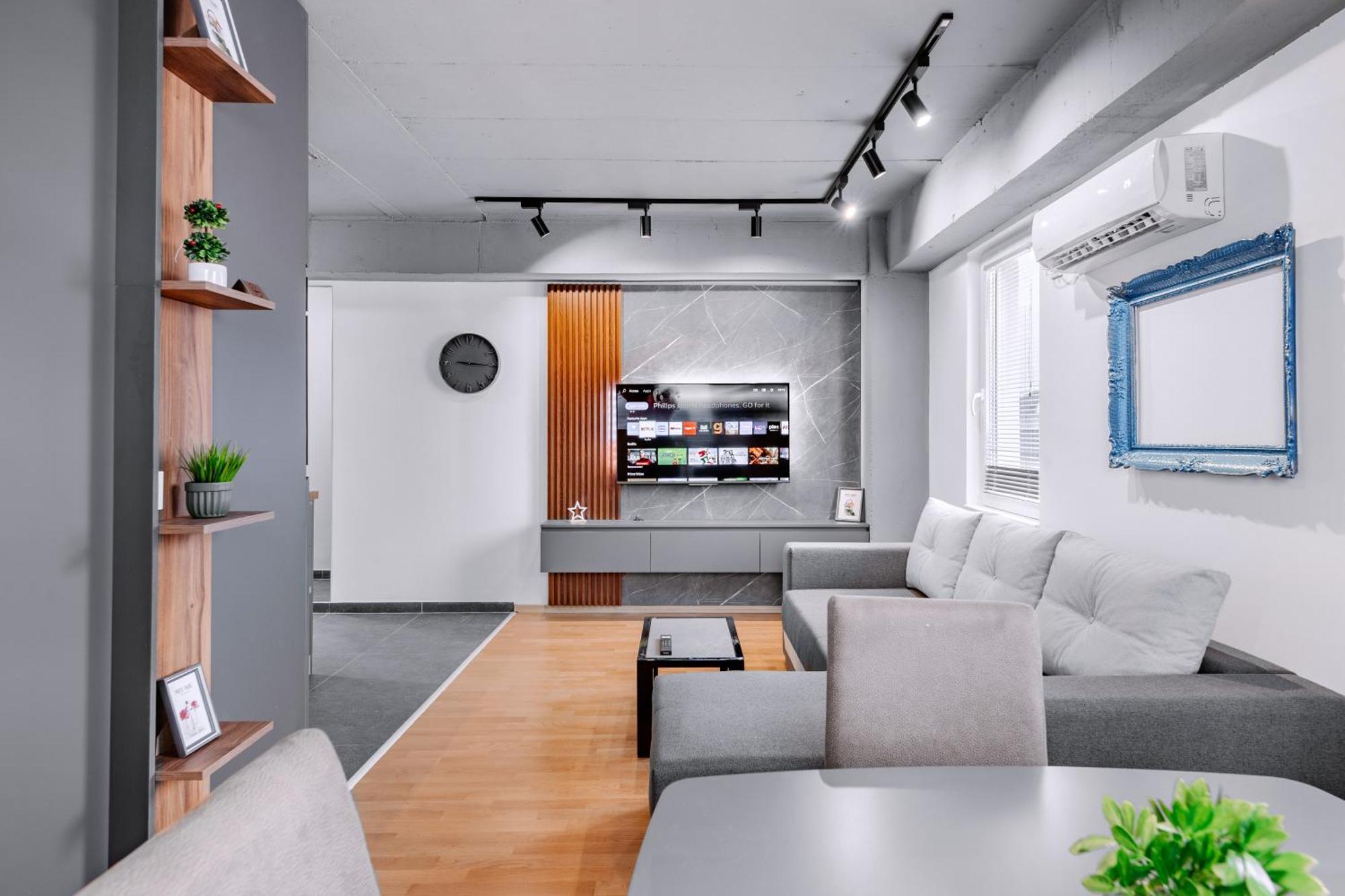 Luxury Apartment Iva VI Skopje Eksteriør bilde