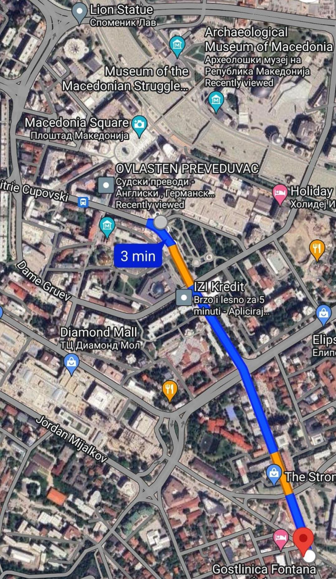 Luxury Apartment Iva VI Skopje Eksteriør bilde